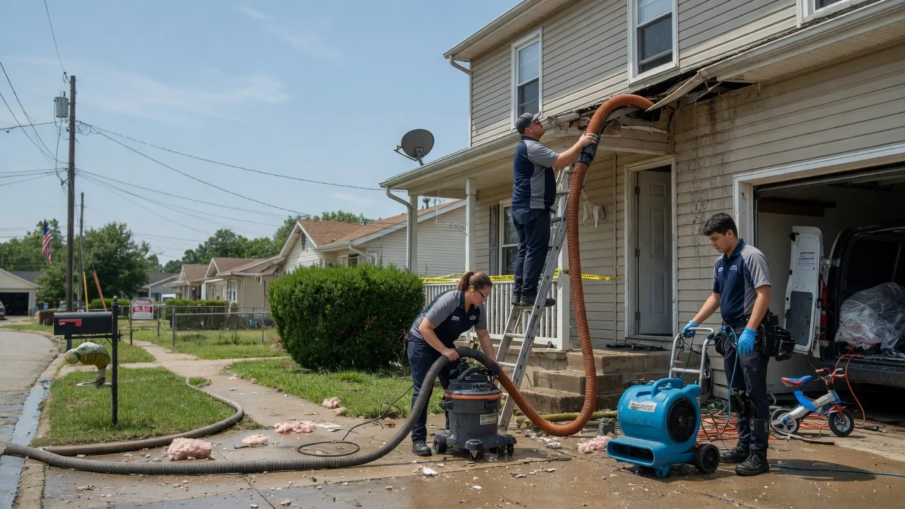 Water Damage Restoration in Vicksburg, MS near me